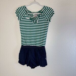 Girls Sz 12 GUESS shorts romper excellent condition